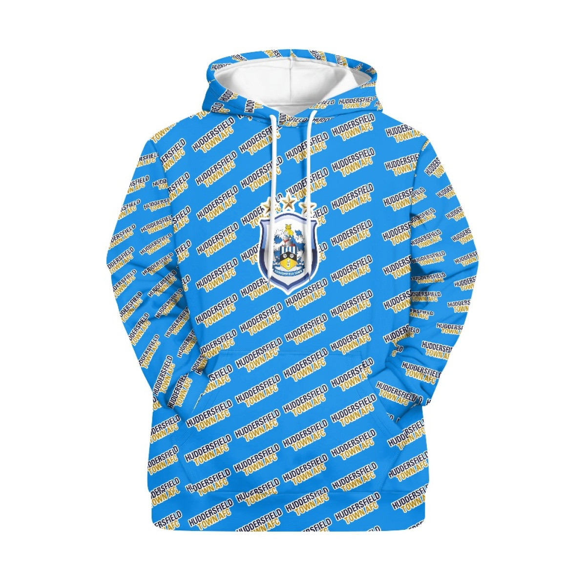 Huddersfield Town AFC Hoodie Pullover - Huddersfield Football Club Medley Monogram Wordmark