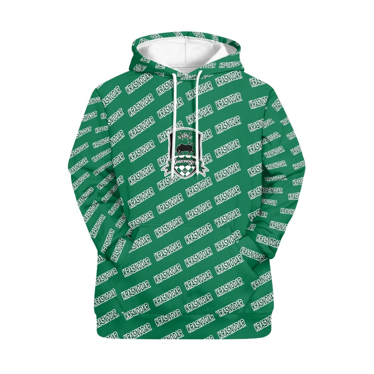 FC Krasnodar Hoodie Pullover - Krasnodar Football Club Medley Monogram Wordmark