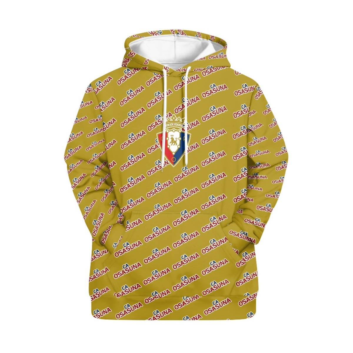 CA Osasuna Hoodie Pullover - Osasuna Football Club Medley Monogram Wordmark