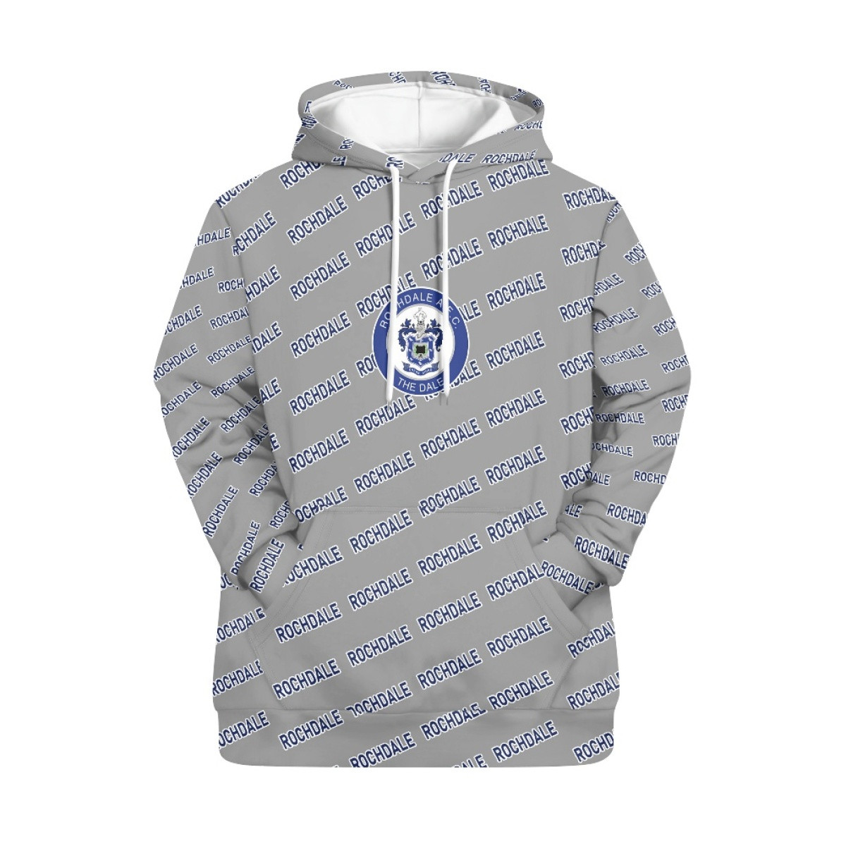 Rochdale AFC Hoodie Pullover - Rochdale Football Club Medley Monogram Wordmark