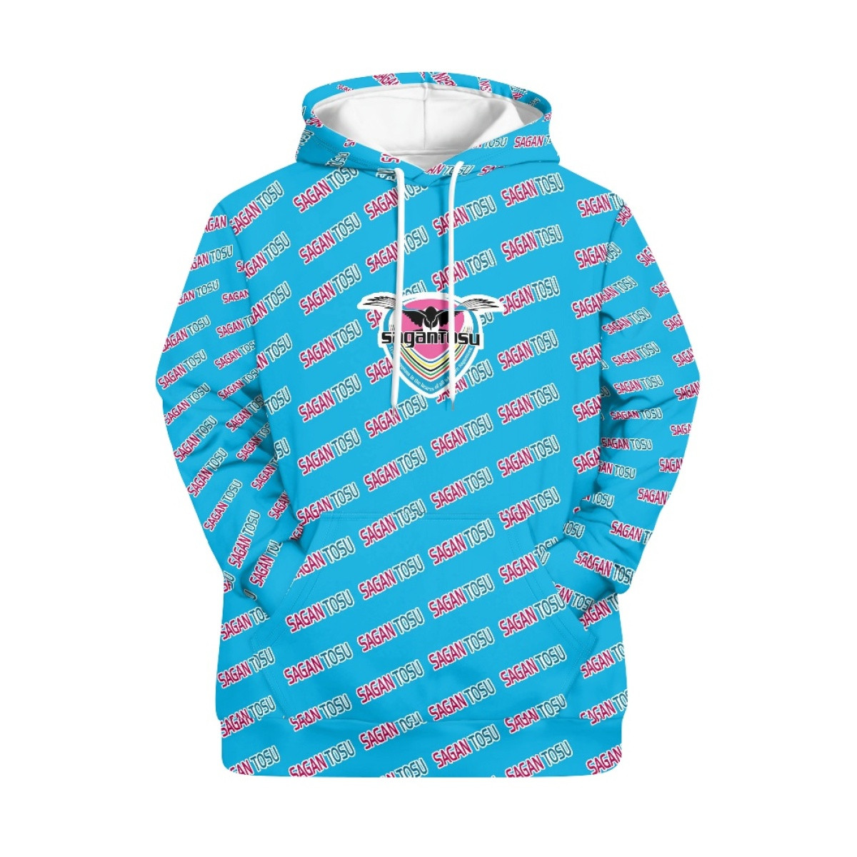 Sagan Tosu Hoodie Pullover - Tosu Football Club Medley Monogram Wordmark