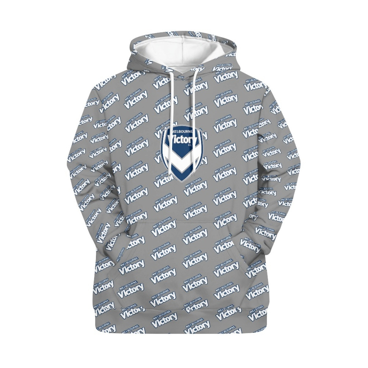 Melbourne Victory FC Hoodie Pullover - Melbourne Football Club Medley Monogram Wordmark