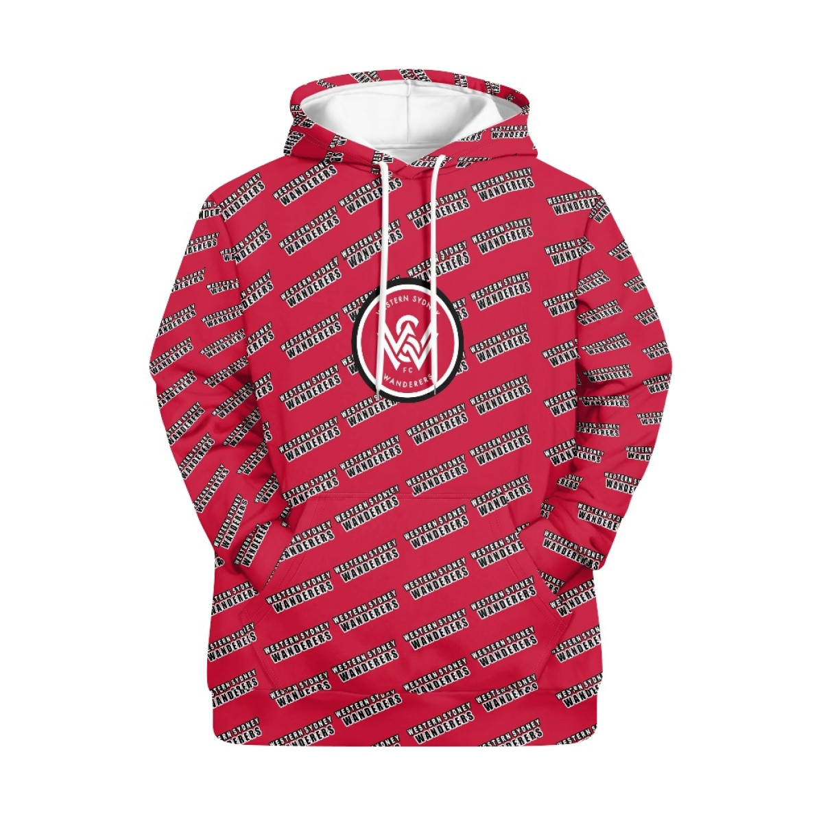 Western Sydney Wanderers FC Hoodie Pullover - Western Sydney Football Club Medley Monogram Wordmark