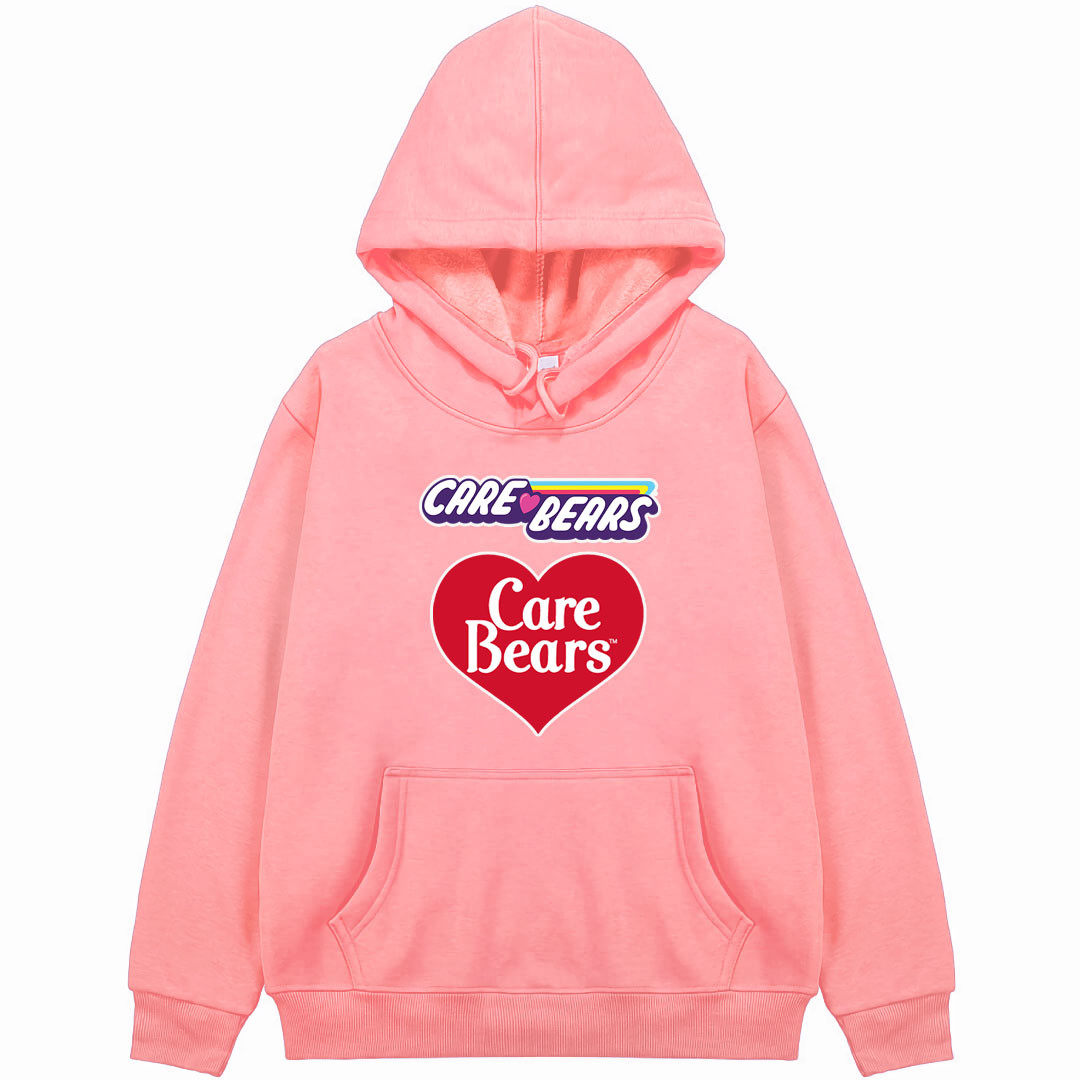 CareBears Hoodie Hooded Sweatshirt Sweater Jacket - Series Logo