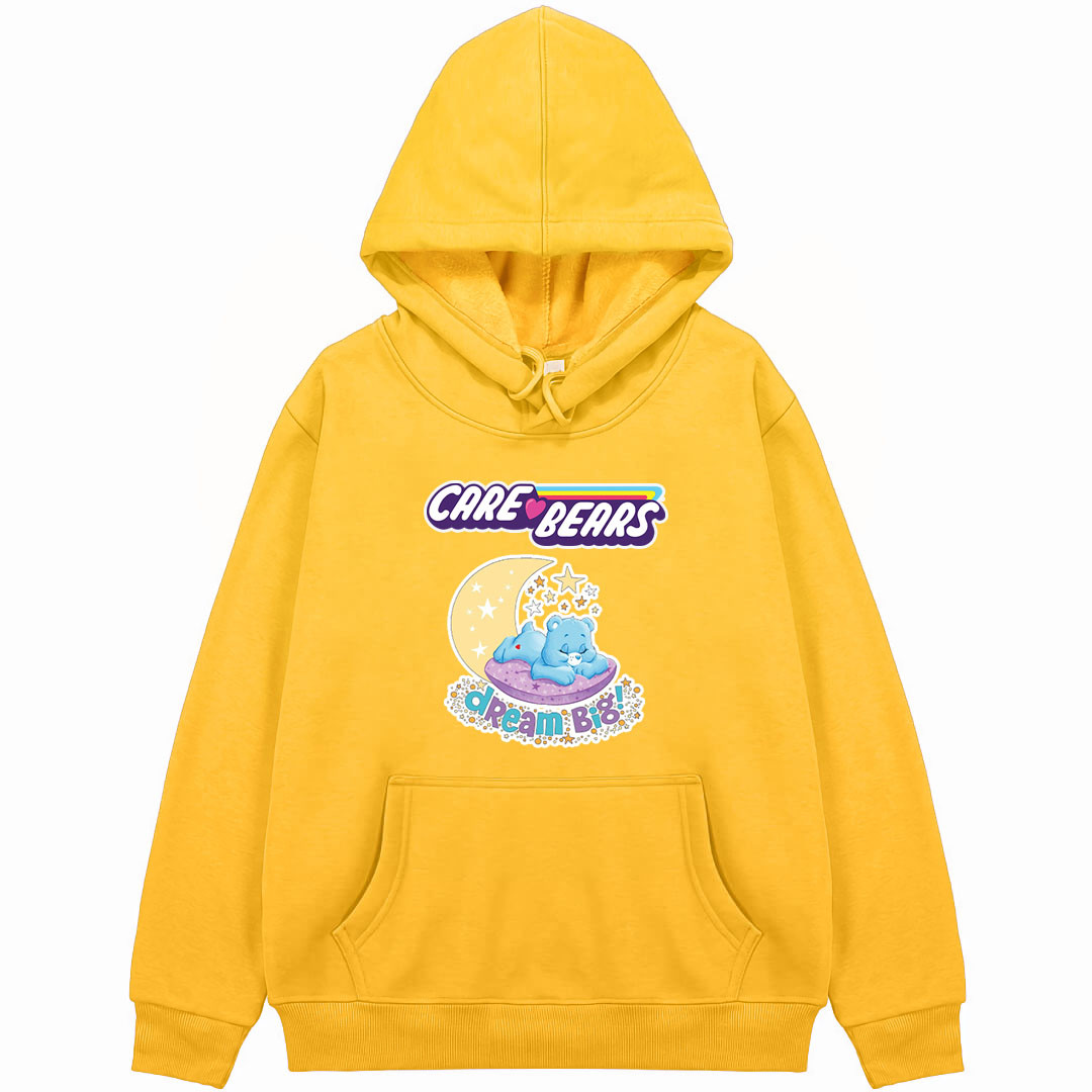 CareBears Wish Bear Hoodie Hooded Sweatshirt Sweater Jacket - Wish Bear Dream Big