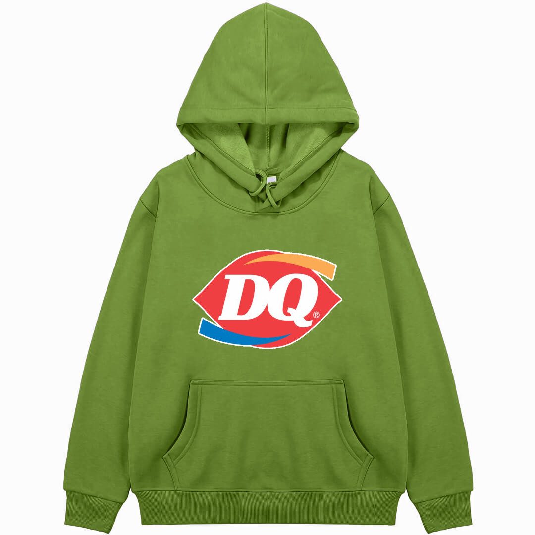 Dairy Queen Hoodie Hooded Sweatshirt Sweater Jacket - Dairy Queen Logo 2007-Present