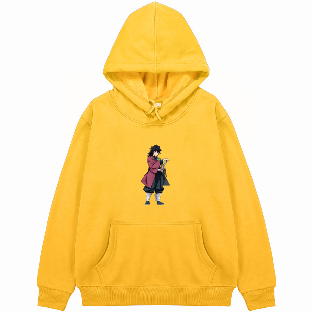 Demon Slayer Giyu Tomioka Hoodie Hooded Sweatshirt Sweater Jacket - Giyu Tomioka Character Series