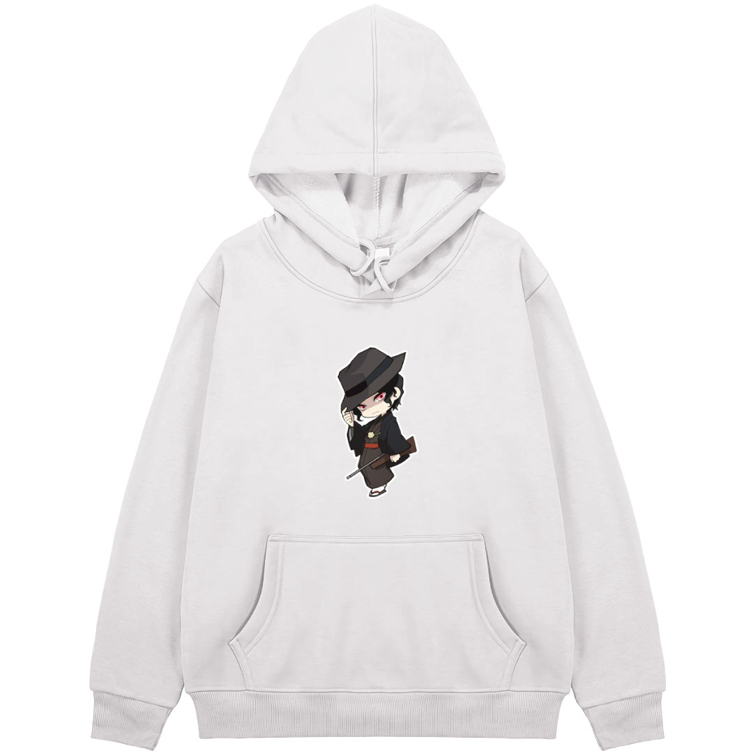 Demon Slayer Muzan Kibutsuji Hoodie Hooded Sweatshirt Sweater Jacket - Muzan Kibutsuji Chibi Art