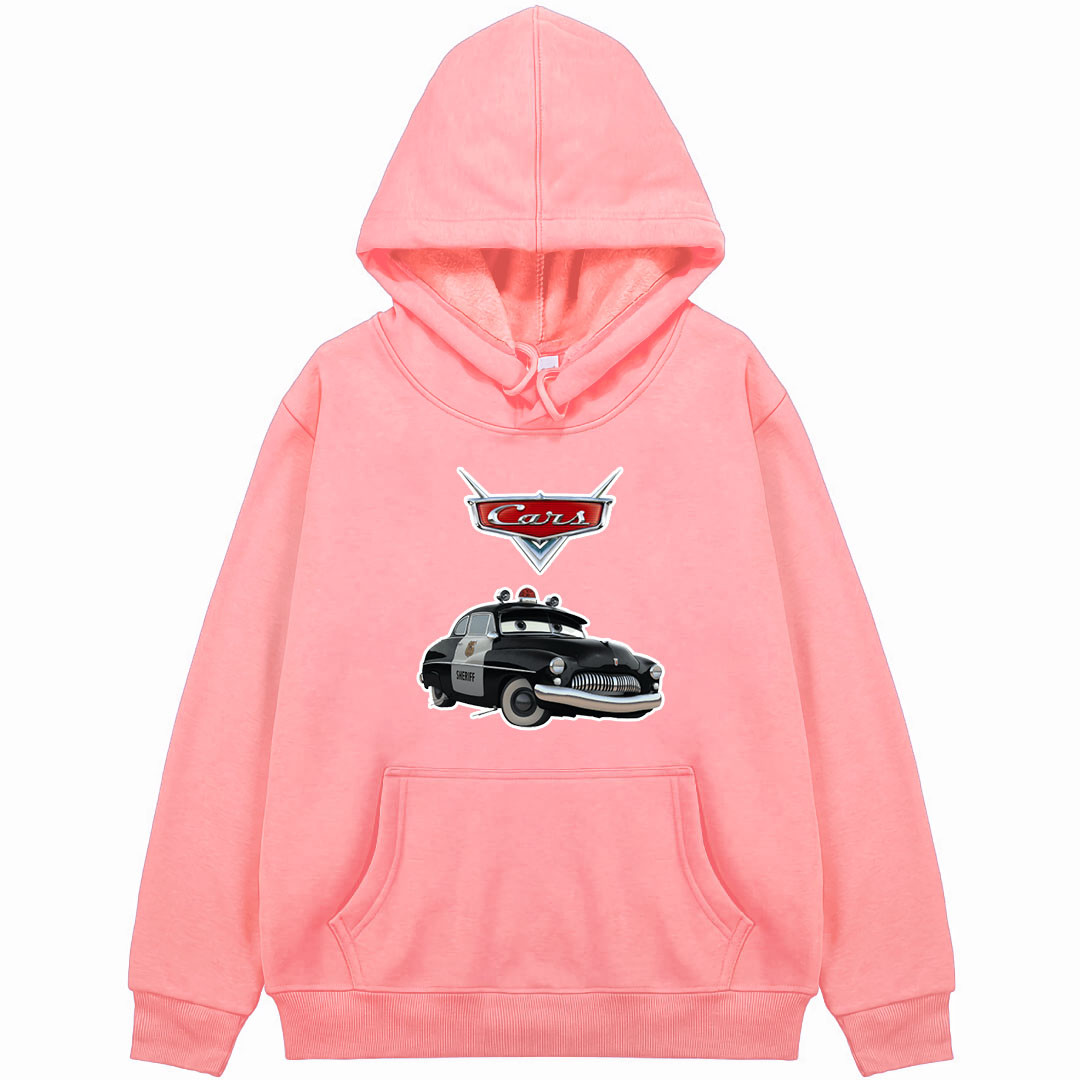 Cars Sheriff Hoodie Hooded Sweatshirt Sweater Jacket - Sheriff Character Series