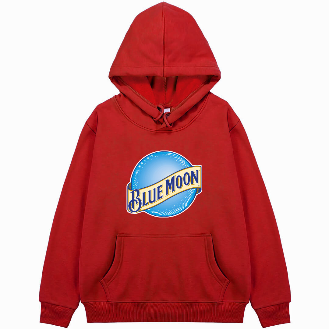 Blue Moon Hoodie Hooded Sweatshirt Sweater Jacket - Blue Moon Logo 2001-2016