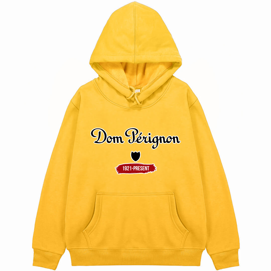 Dom Perignon Hoodie Hooded Sweatshirt Sweater Jacket - Dom Perignon Logo 1921-Present