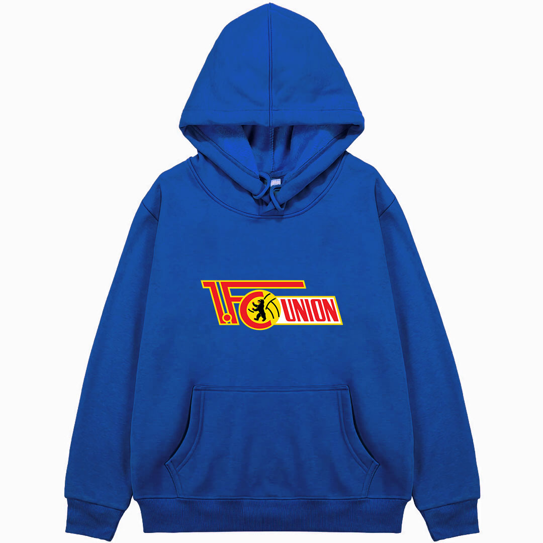 FC Union Berlin Football Club Hoodie Hooded Sweatshirt Sweater Jacket - FC Union Berlin Football Club Single Logo