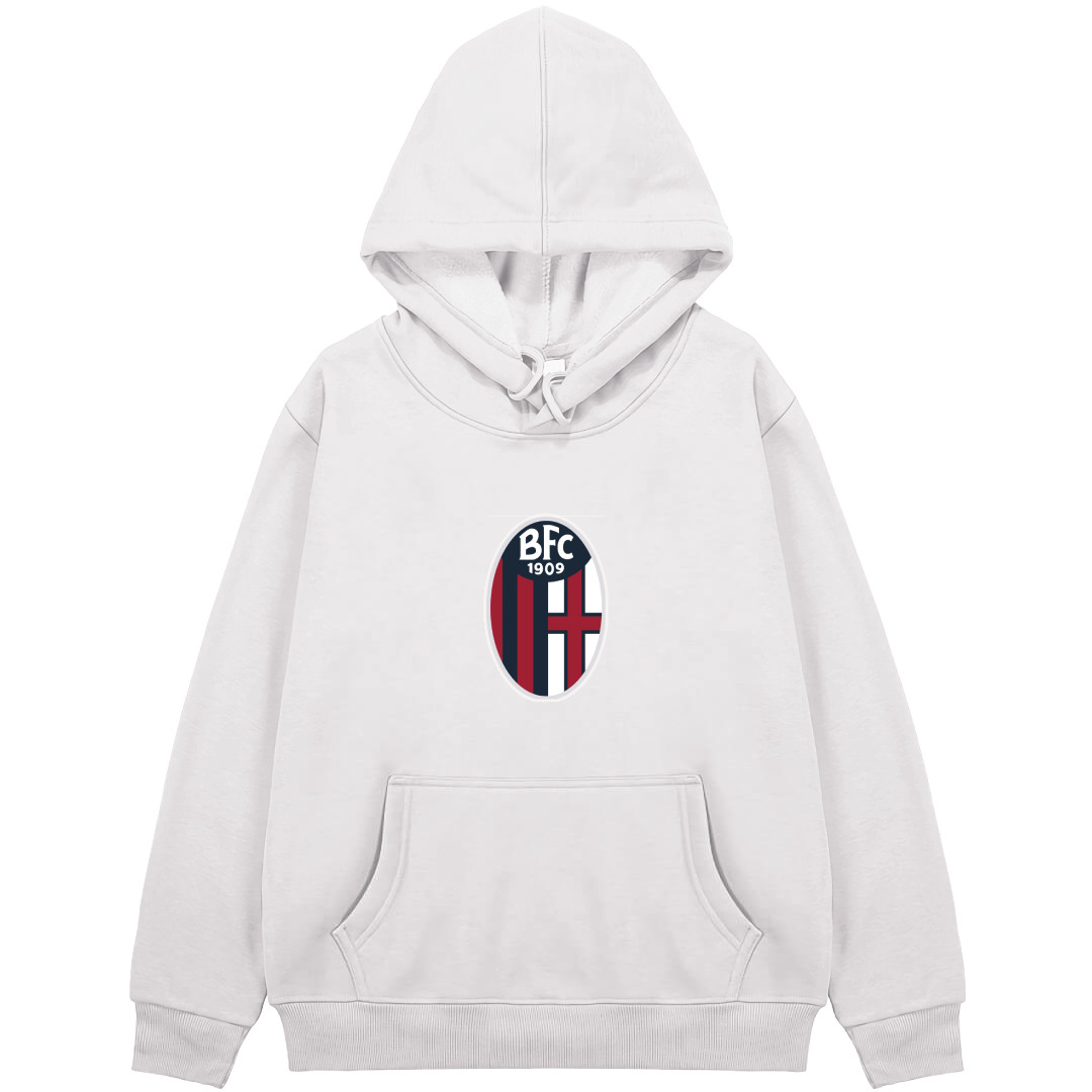 Bologna FC 1909 Football Club Hoodie Hooded Sweatshirt Sweater Jacket - Bologna FC 1909 Football Club Single Logo