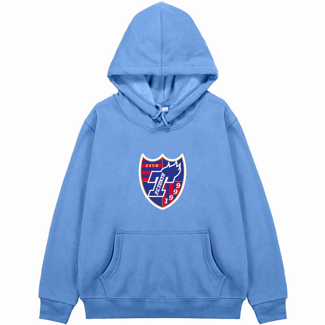 FC Tokyo Football Club Hoodie Hooded Sweatshirt Sweater Jacket - FC Tokyo Football Club Single Logo
