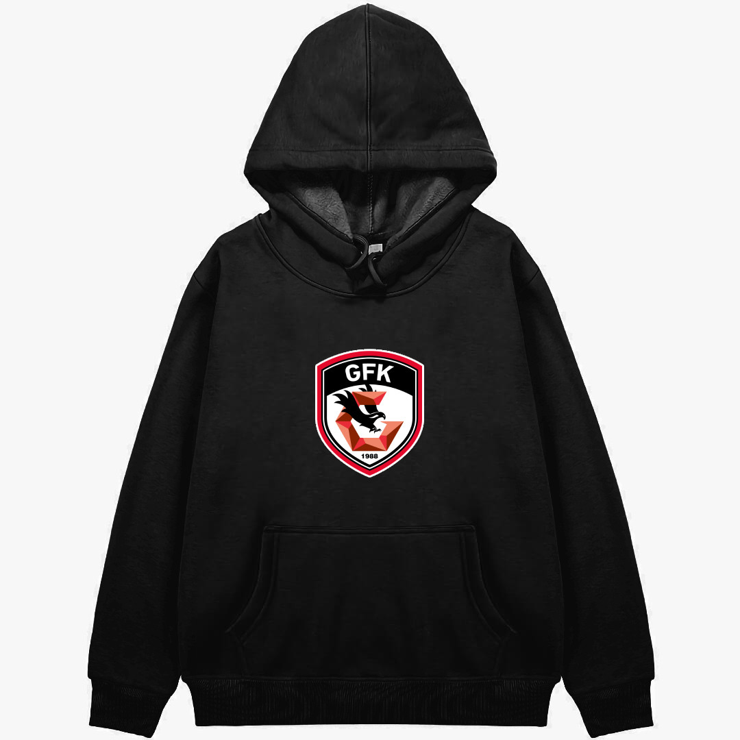Gaziantep F.K. Football Club Hoodie Hooded Sweatshirt Sweater Jacket - Gaziantep F.K. Football Club Single Logo