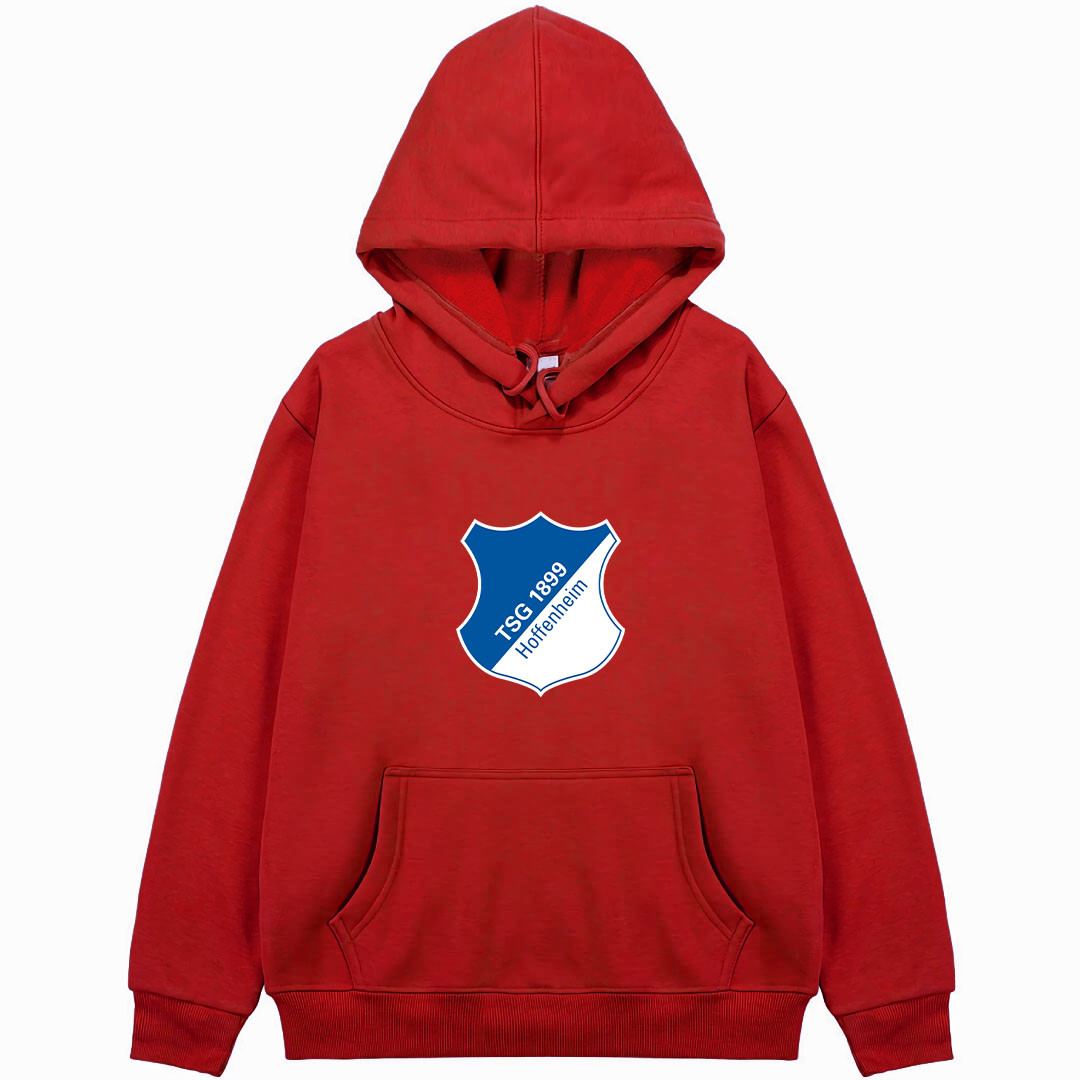 TSG 1899 Hoffenheim Football Club Hoodie Hooded Sweatshirt Sweater Jacket - TSG 1899 Hoffenheim Football Club Single Logo