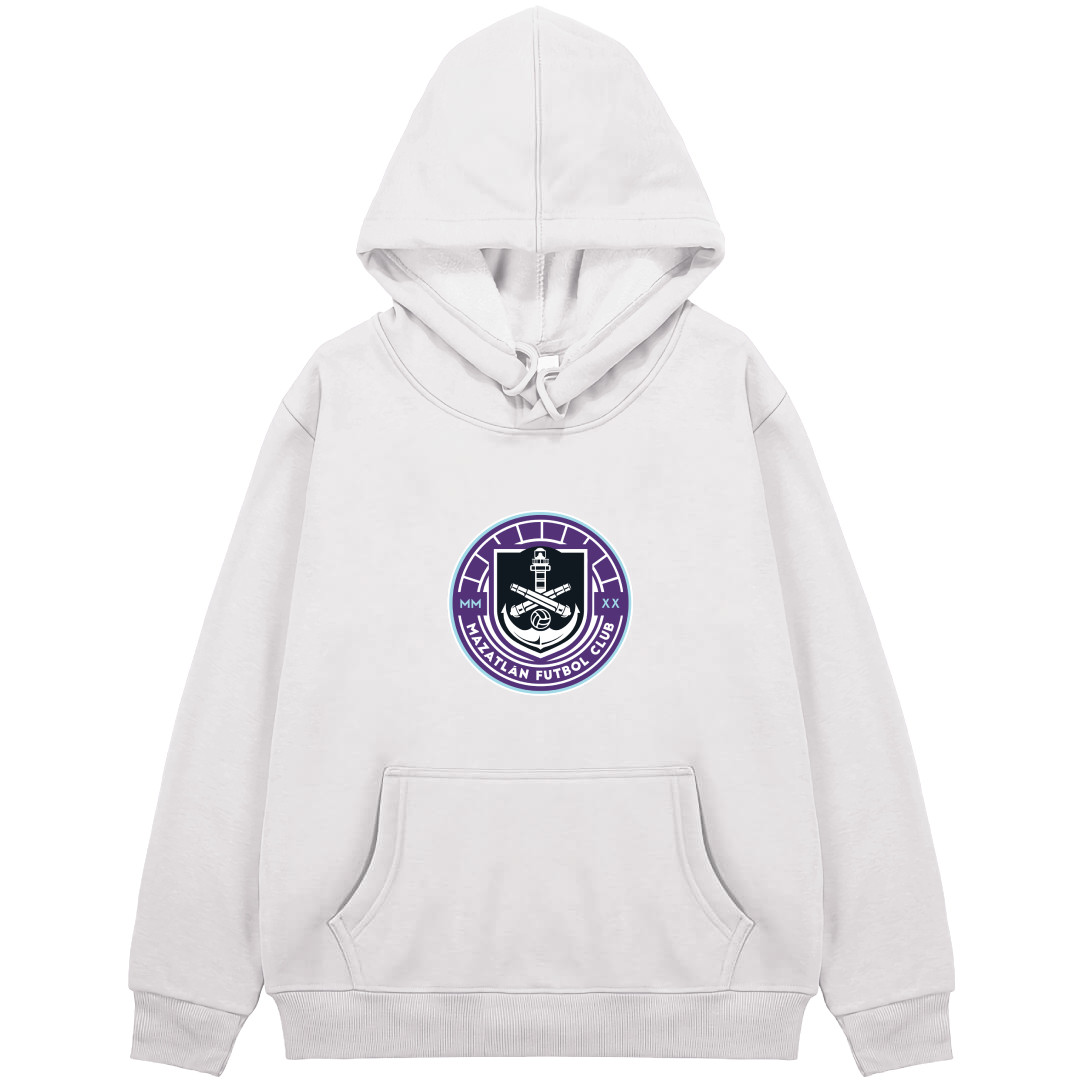 Mazatlan F.C. Football Club Hoodie Hooded Sweatshirt Sweater Jacket - Mazatlan F.C. Football Club Single Logo