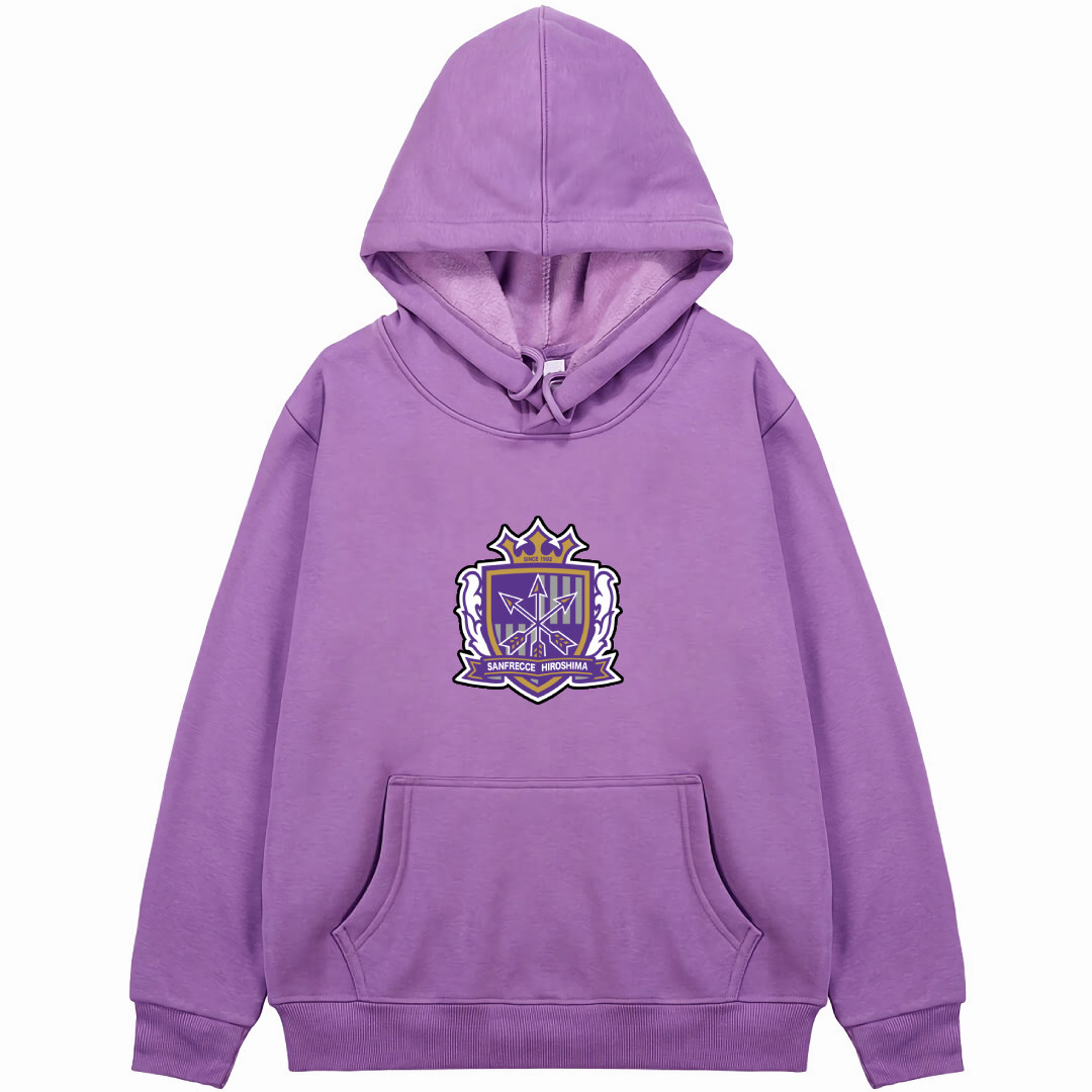 Sanfrecce Hiroshima Football Club Hoodie Hooded Sweatshirt Sweater Jacket - Sanfrecce Hiroshima Football Club Single Logo
