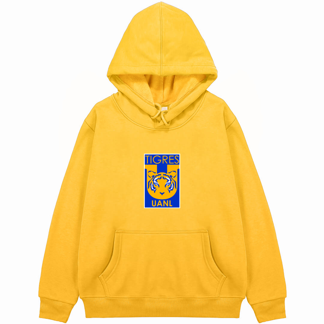 Tigres UANL Football Club Hoodie Hooded Sweatshirt Sweater Jacket - Tigres UANL Football Club Single Logo