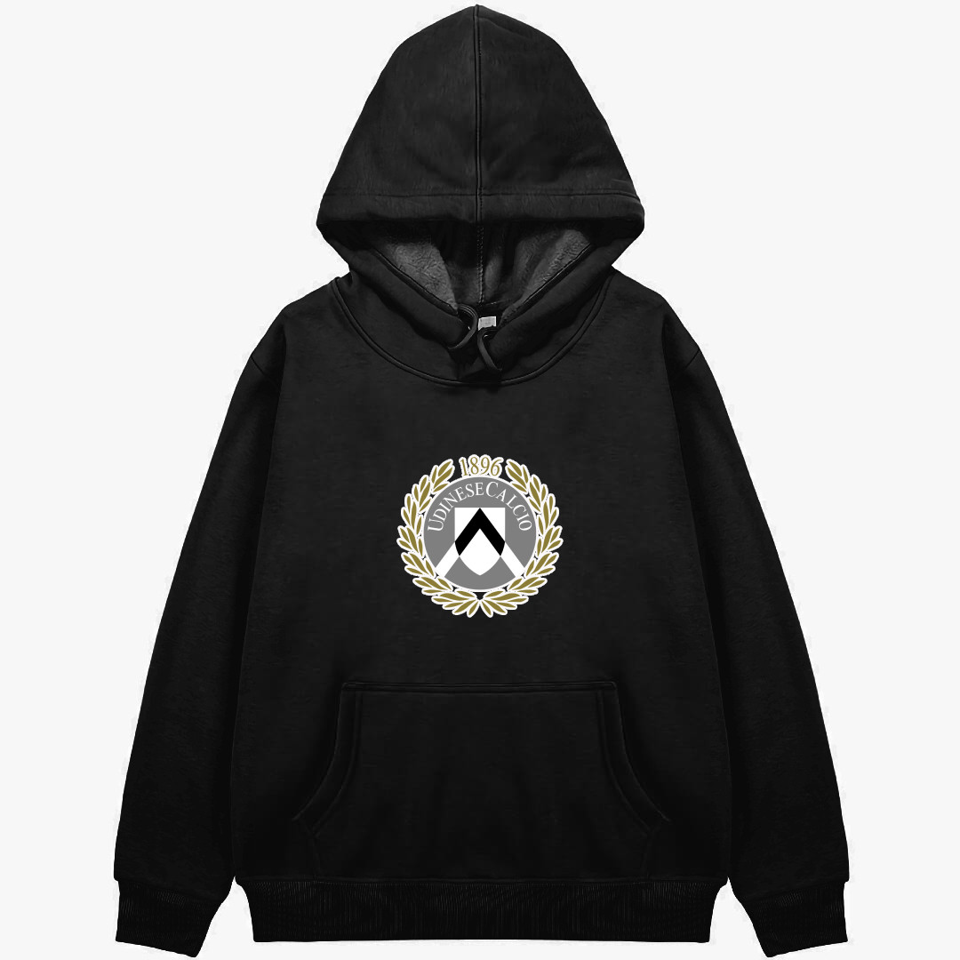 Udinese Calcio Football Club Hoodie Hooded Sweatshirt Sweater Jacket - Udinese Calcio Football Club Single Logo