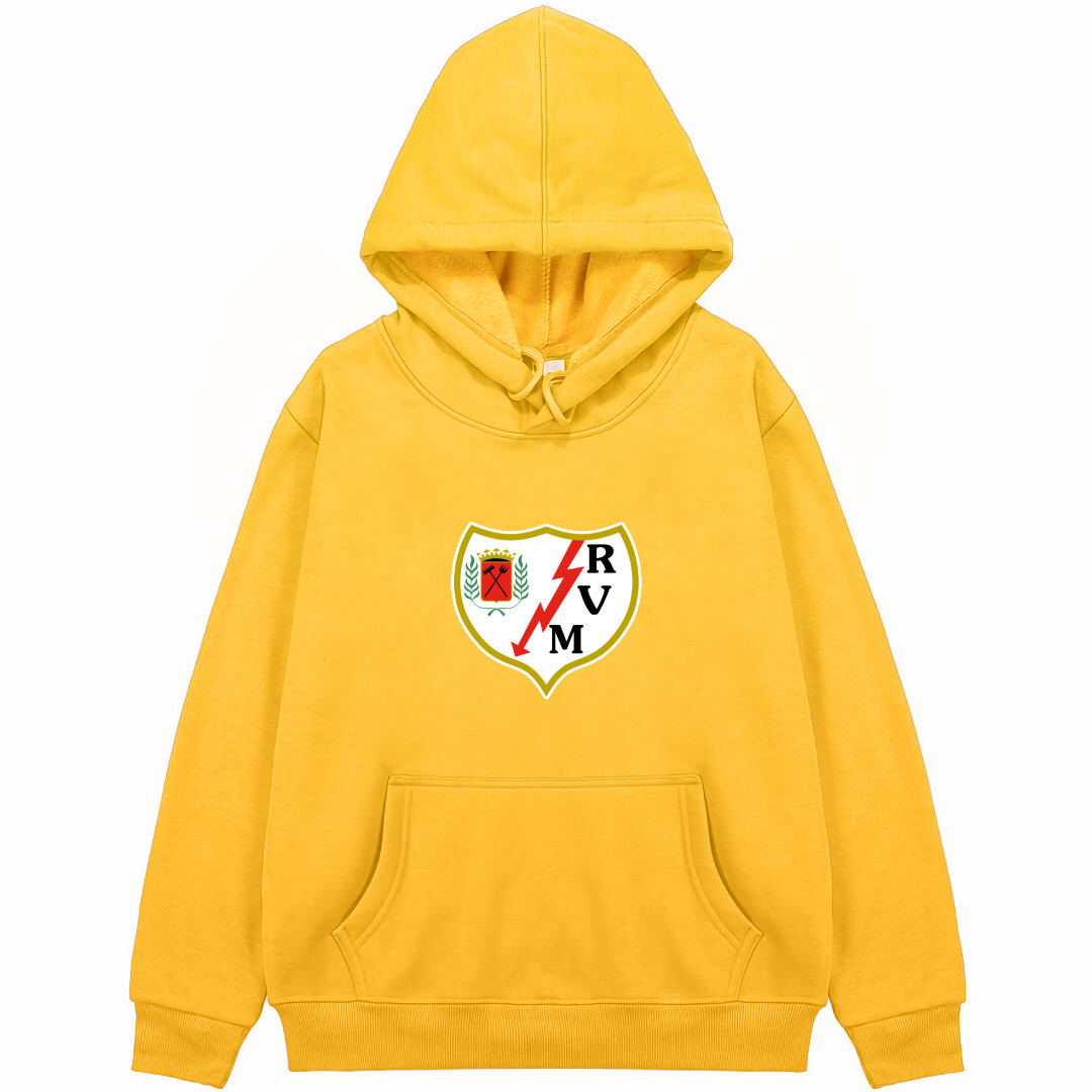 Rayo Vallecano Football Club Hoodie Hooded Sweatshirt Sweater Jacket - Rayo Vallecano Football Club Single Logo