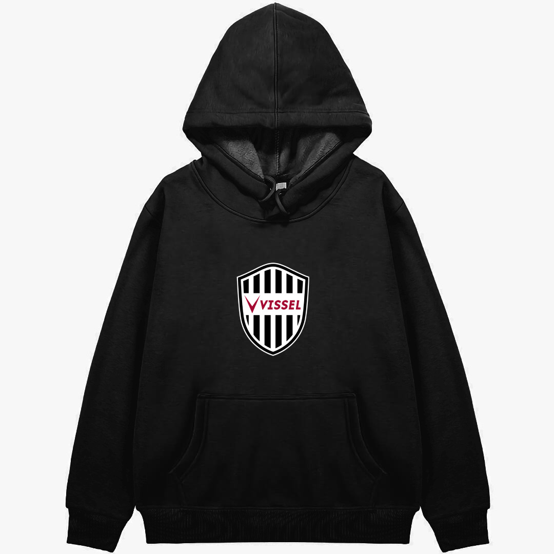 Vissel Kobe Football Club Hoodie Hooded Sweatshirt Sweater Jacket - Vissel Kobe Football Club Single Logo