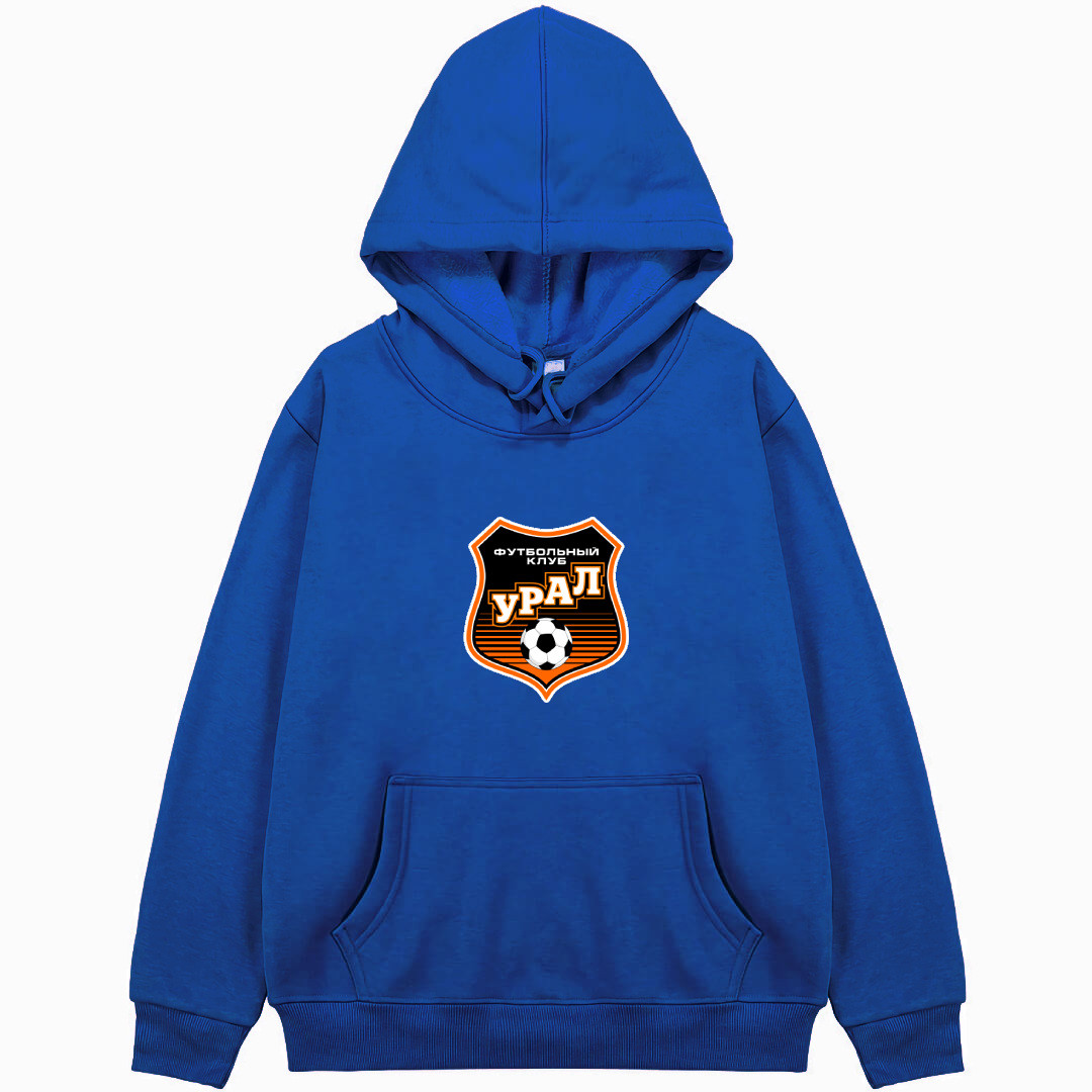 FC Ural Yekaterinburg Football Club Hoodie Hooded Sweatshirt Sweater Jacket - FC Ural Yekaterinburg Football Club Single Logo