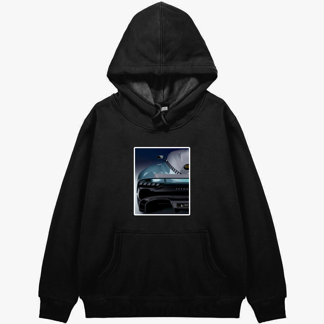 Aston Martin Hoodie Hooded Sweatshirt Sweater Jacket - Aston Martin Valhalla Back Poster