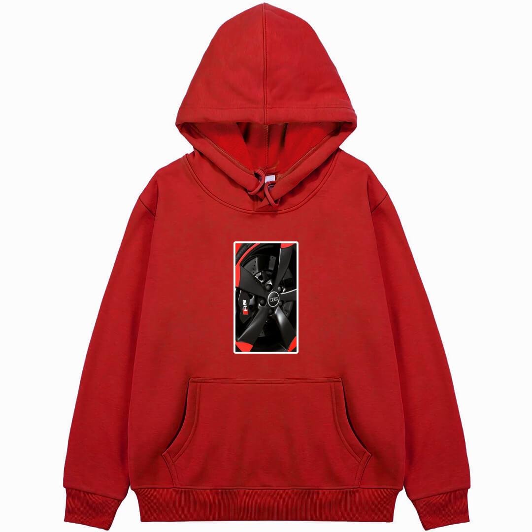Audi Hoodie Hooded Sweatshirt Sweater Jacket - Audi RS3 Wheel Poster