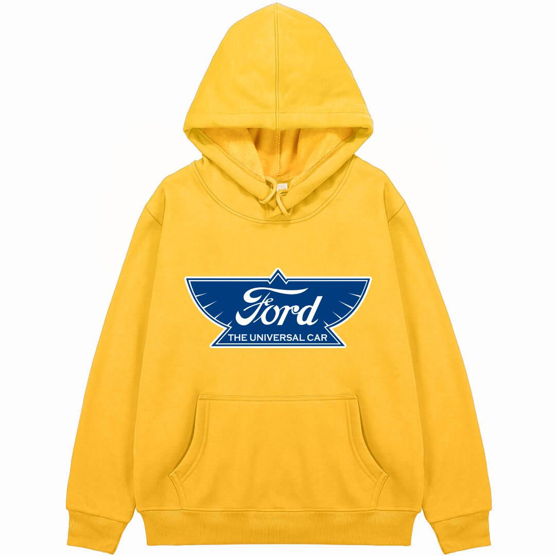 Ford Hoodie Hooded Sweatshirt Sweater Jacket - Ford Logo 1912-1917