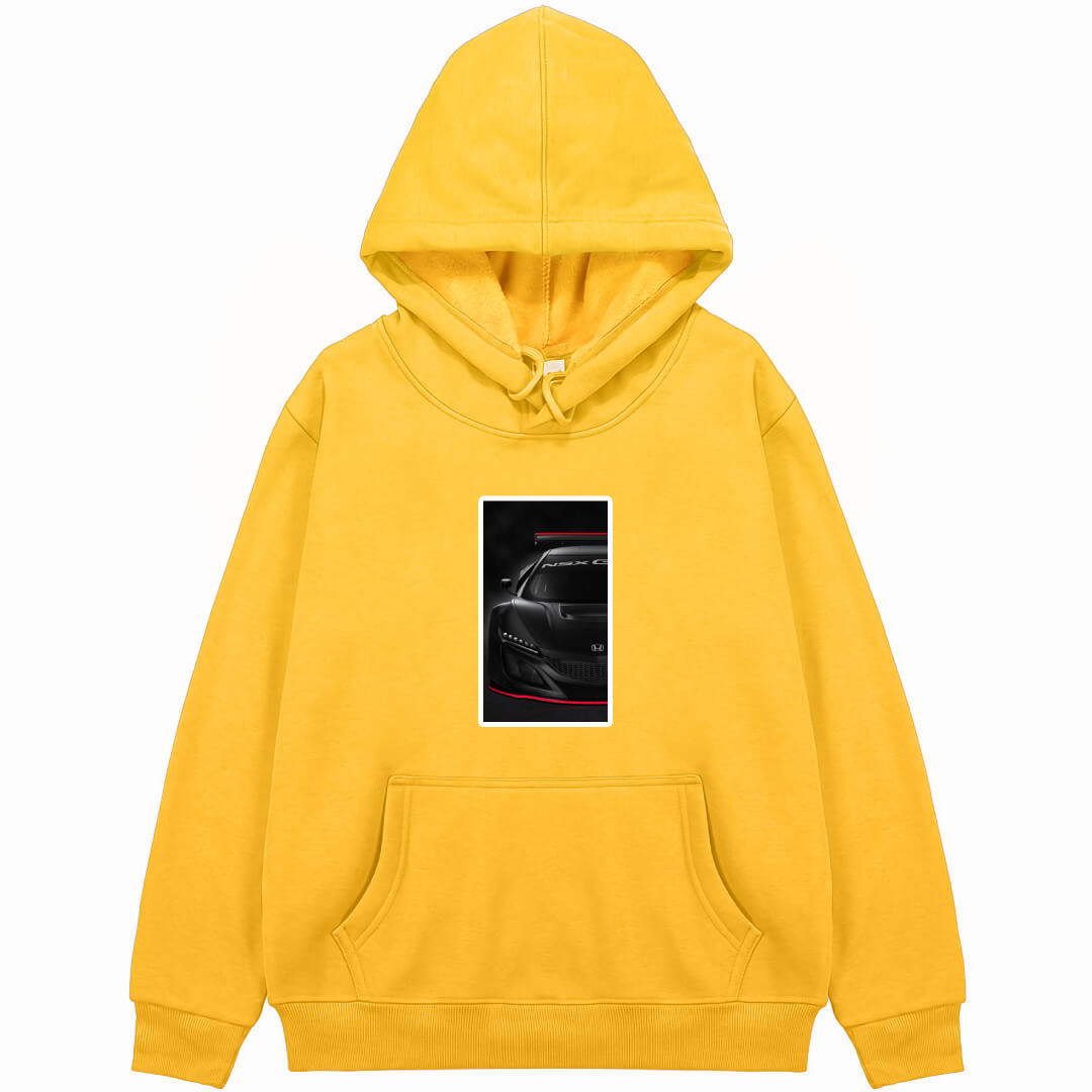 Honda Hoodie Hooded Sweatshirt Sweater Jacket - Honda NSX GT3 Black Poster