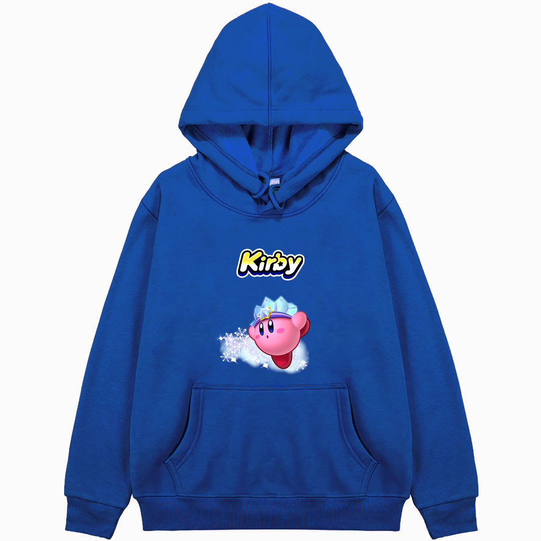 Kirby Hoodie Hooded Sweatshirt Sweater Jacket - Ice Kirby