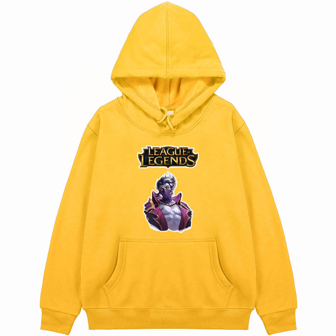 League of Legends Kassadin Hoodie Hooded Sweatshirt Sweater Jacket - Kassadin Dashing with Mask