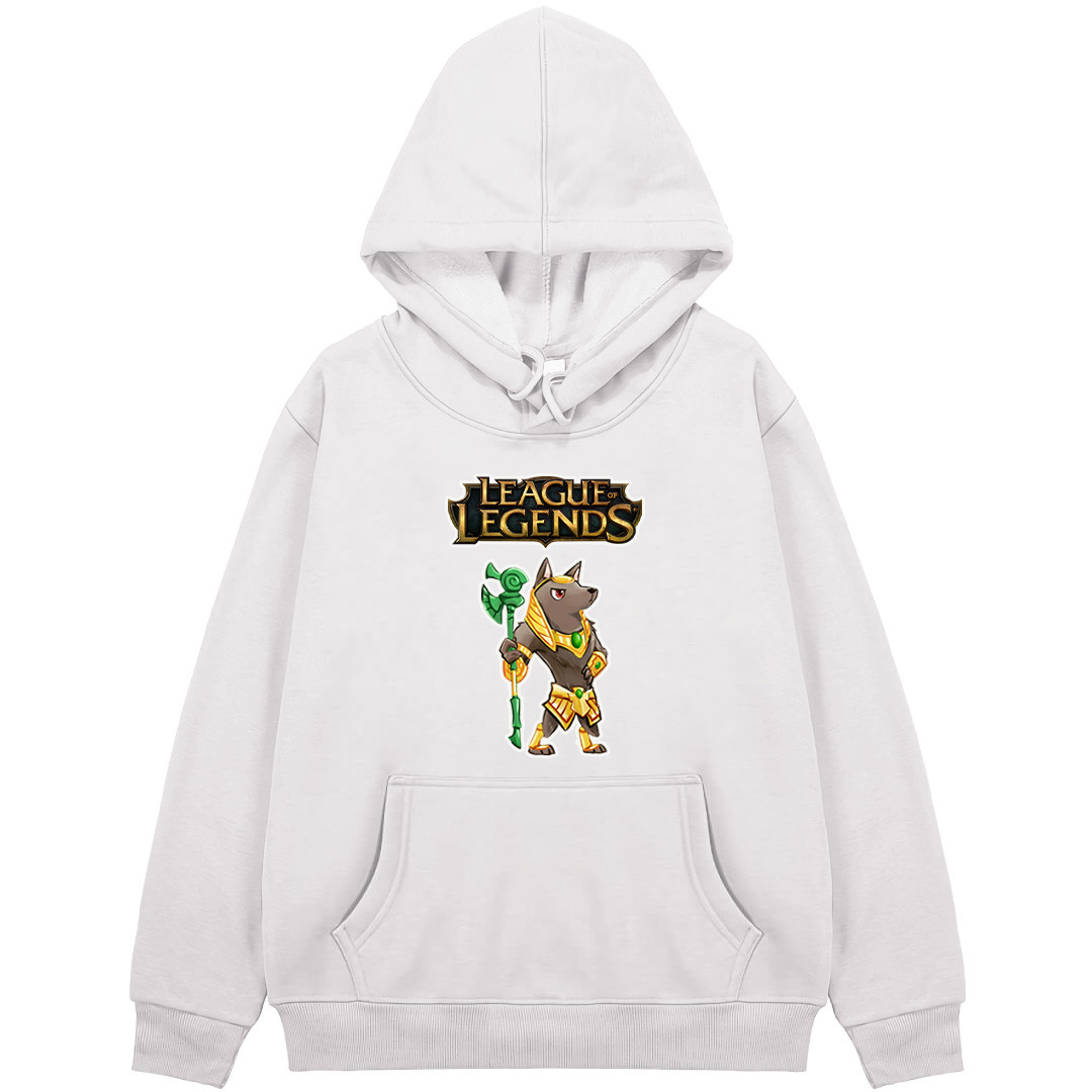 League of Legends Nasus Hoodie Hooded Sweatshirt Sweater Jacket - Nasus Chibi Art
