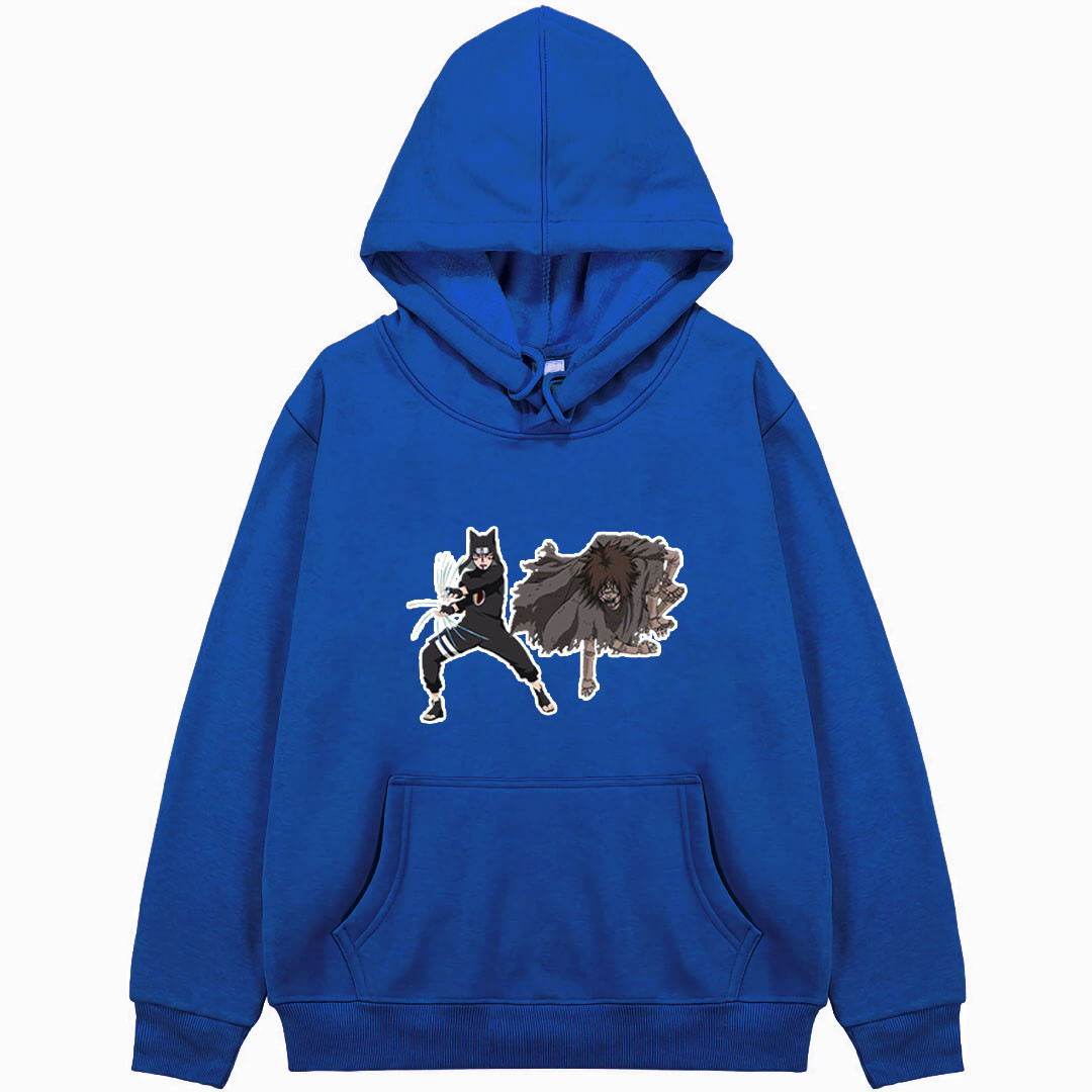Naruto Shippuden Kankuro Hoodie Hooded Sweatshirt Sweater Jacket - Kankuro Controlling Puppet