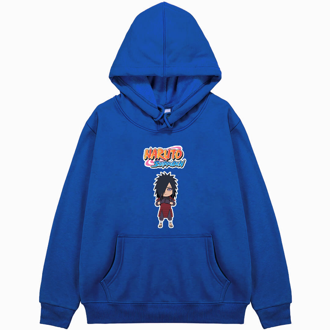 Naruto Shippuden Madara Uchiha Hoodie Hooded Sweatshirt Sweater Jacket - Madara Uchiha Chibi Art