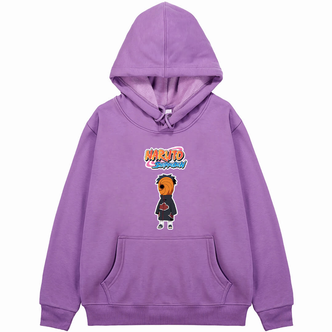 Naruto Shippuden Obito Uchiha Hoodie Hooded Sweatshirt Sweater Jacket - Obito Uchiha Tobi Chibi Art
