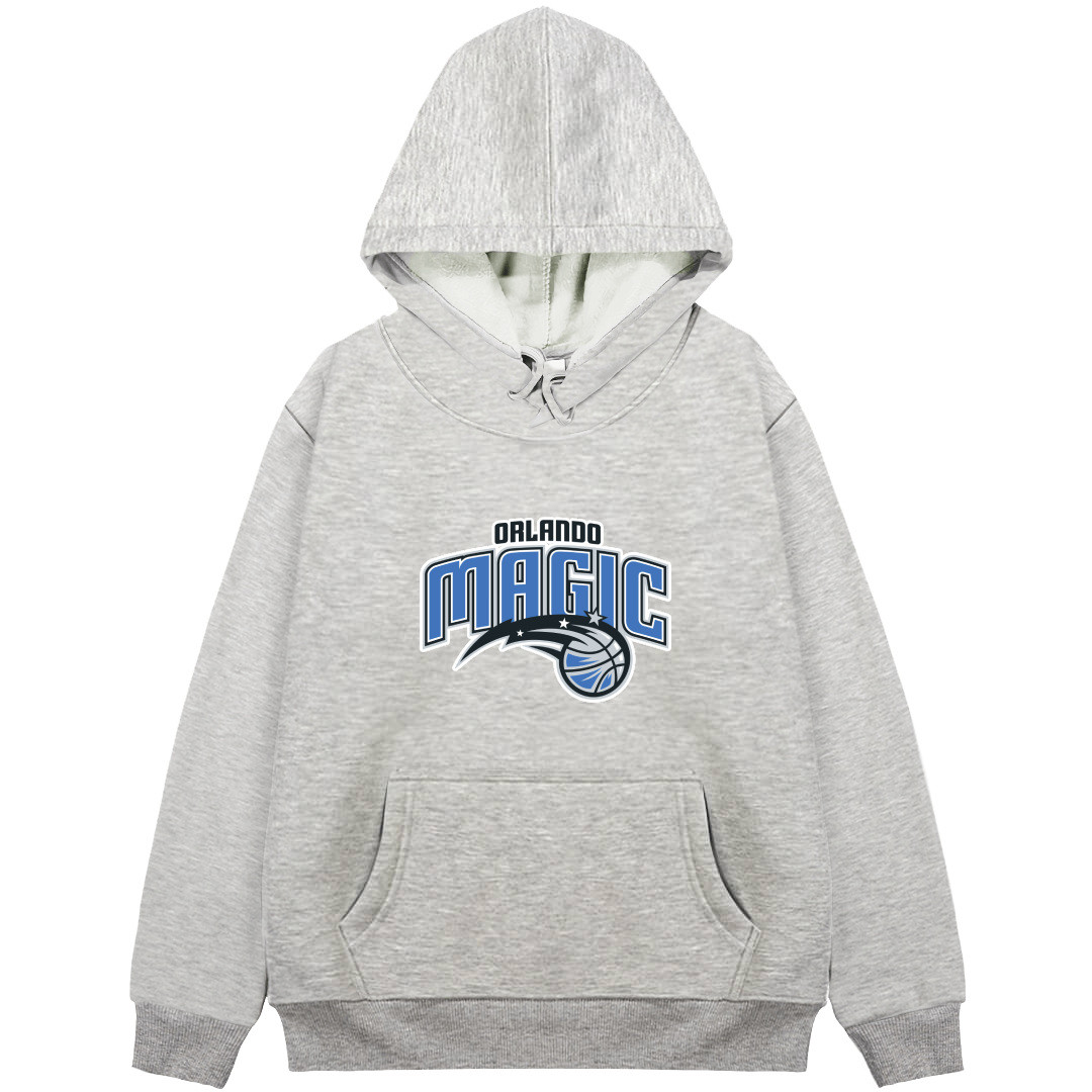 NBA Orlando Magic Hoodie Hooded Sweatshirt Sweater Jacket - Orlando Magic Team Single Logo