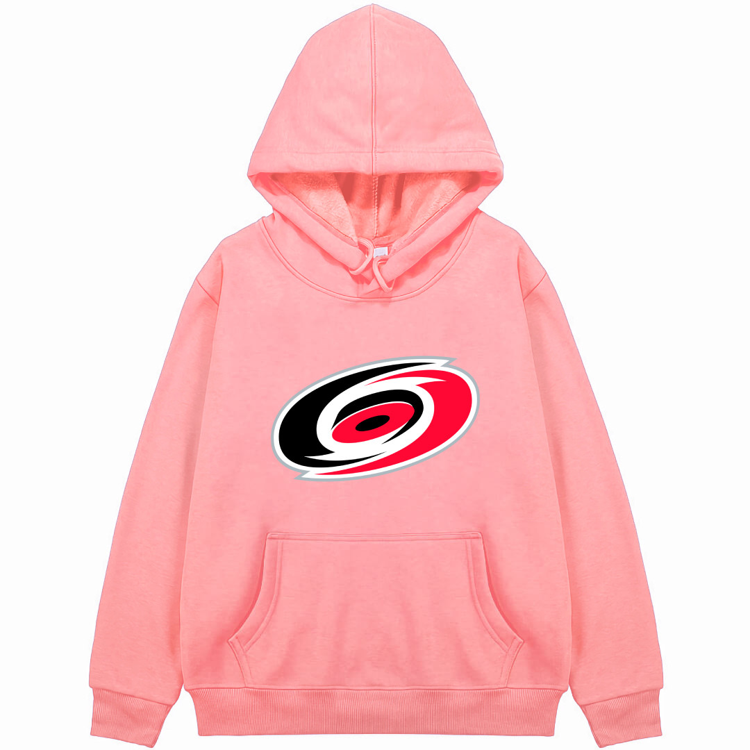 NHL Carolina Hurricanes Hoodie Hooded Sweatshirt Sweater Jacket - Carolina Hurricanes Team Single Logo