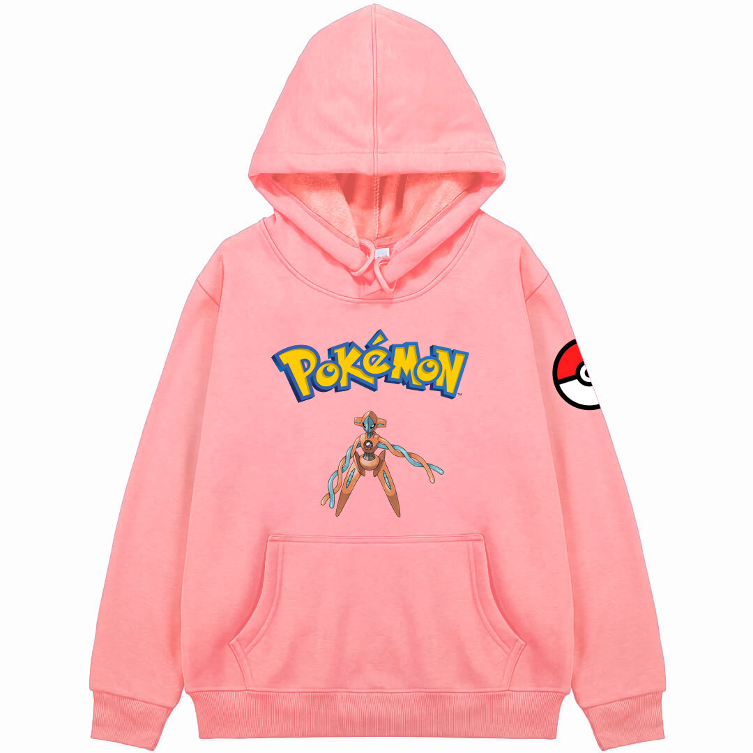 Pokemon Deoxys Hoodie Hooded Sweatshirt Sweater Jacket - Deoxys Character Series Art