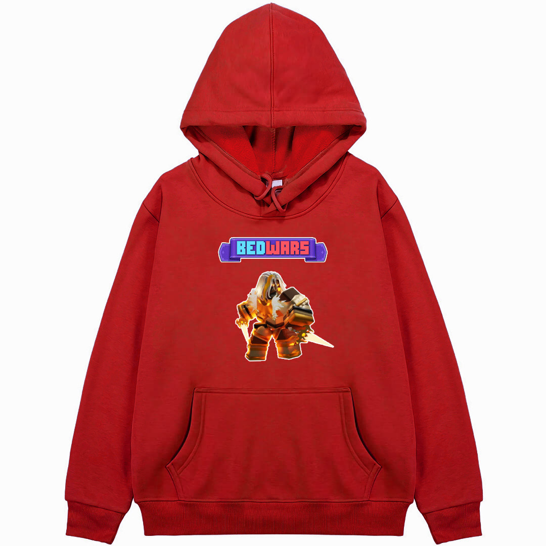 Roblox Bedwars Evelynn Hoodie Hooded Sweatshirt Sweater Jacket - Evelynn Gold Victorious Character Art