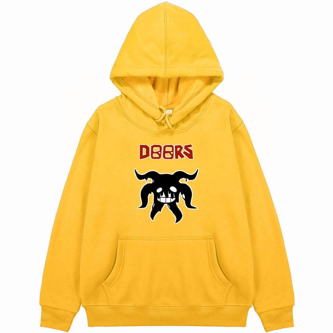 Roblox Doors Screech Hoodie Hooded Sweatshirt Sweater Jacket - Screech Cartoon Art