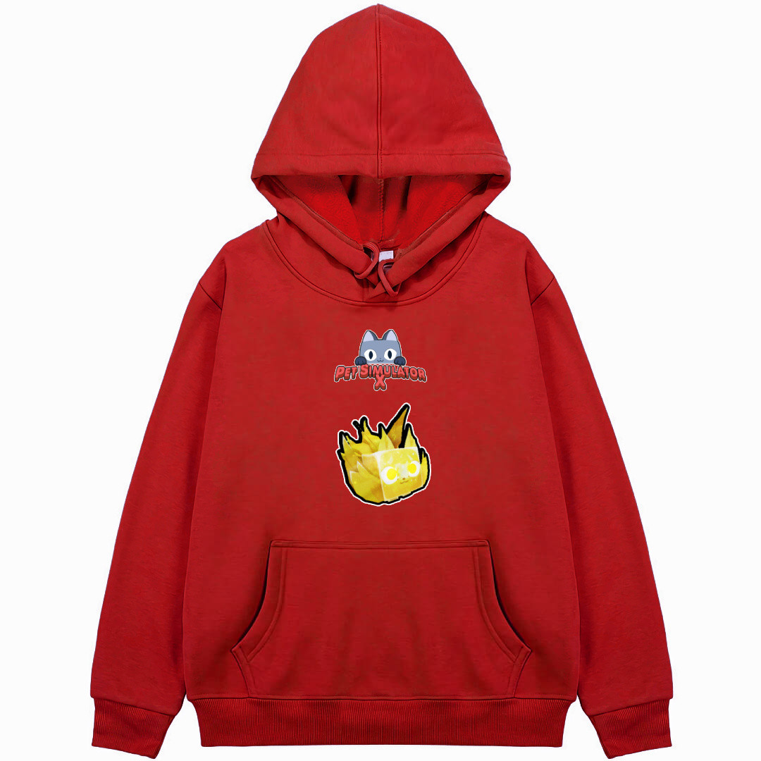 Roblox Pet Simulator X Galaxy Fox Hoodie Hooded Sweatshirt Sweater Jacket - Galaxy Fox Character Sticker