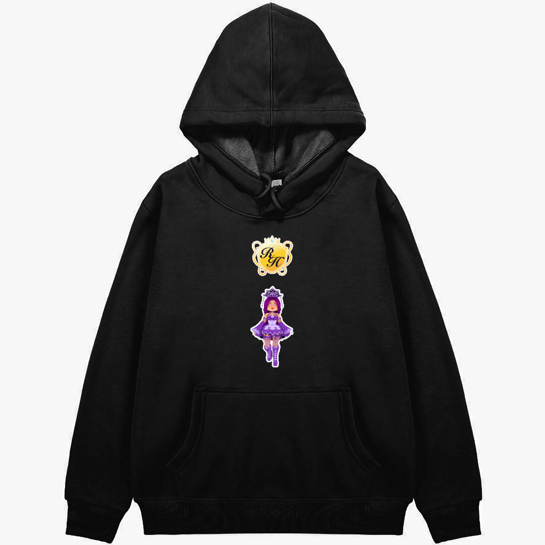 Roblox Royale High Hoodie Hooded Sweatshirt Sweater Jacket - Shadow Empress Character Art Series