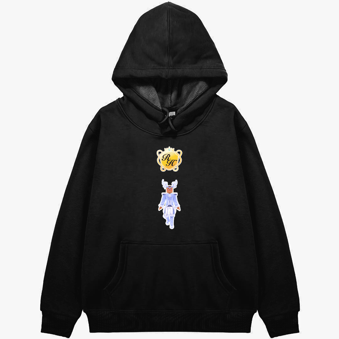 Roblox Royale High Hoodie Hooded Sweatshirt Sweater Jacket - Winter Guardian Boy Character Art Series