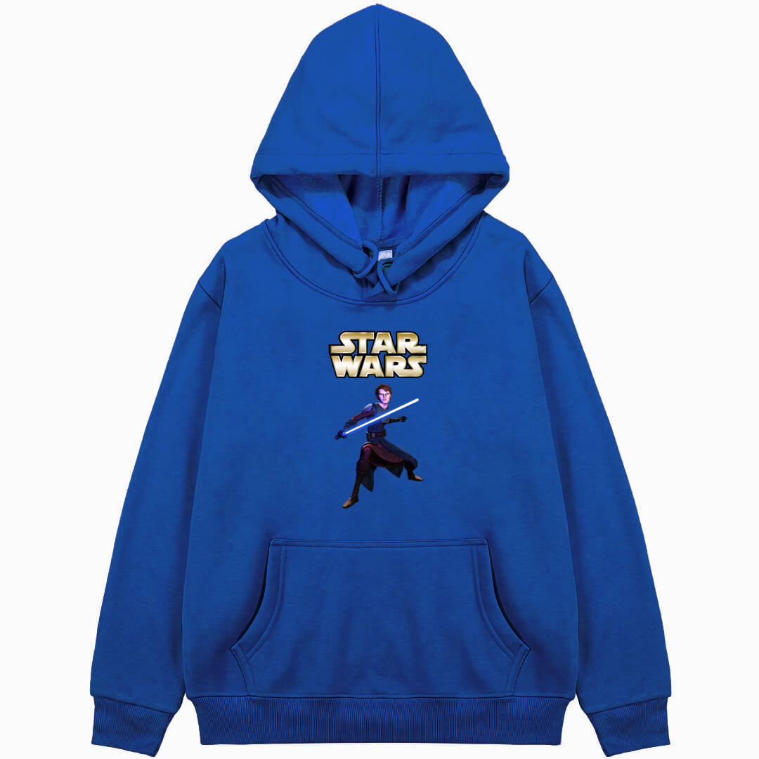 Star Wars The Clone Wars Anakin Skywalker Hoodie Hooded Sweatshirt Sweater Jacket - Anakin Skywalker Character Series