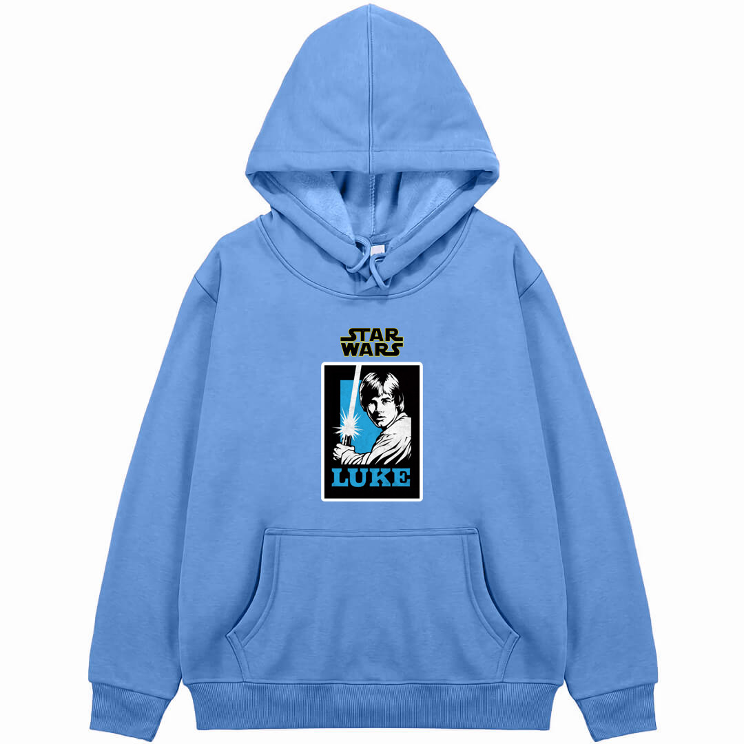 Star Wars Luke Skywalker Hoodie Hooded Sweatshirt Sweater Jacket - Luke Skywalker Official Poster