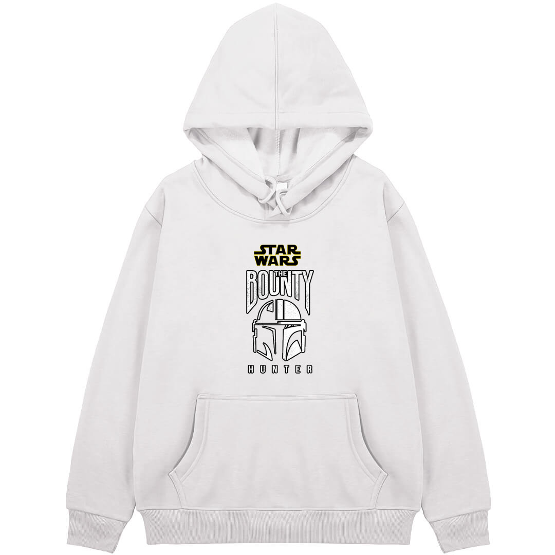 Star Wars Mandalorian Hoodie Hooded Sweatshirt Sweater Jacket - Mandalorian The Bounty Hunter