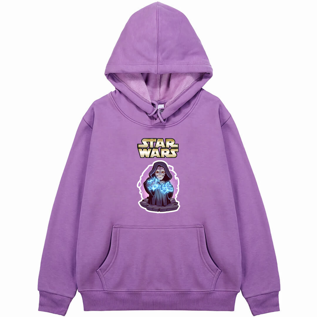 Star Wars Emporer Palpatine Hoodie Hooded Sweatshirt Sweater Jacket - Emporer Palpatine Standing Chibi Art