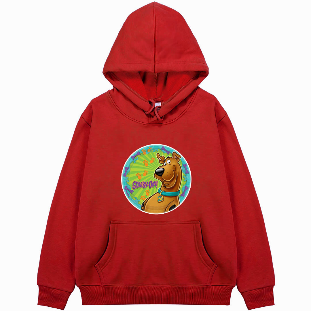 Scooby Doo Scooby Doo Hoodie Hooded Sweatshirt Sweater Jacket - Scooby Doo Bone Plate Sticker